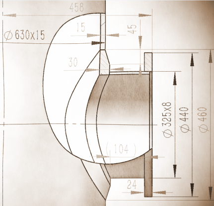 SolidWorks包络倒角在压力容器设计建模的应用的图1